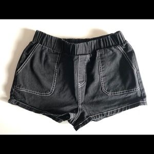 LF SEEK the label black shorts